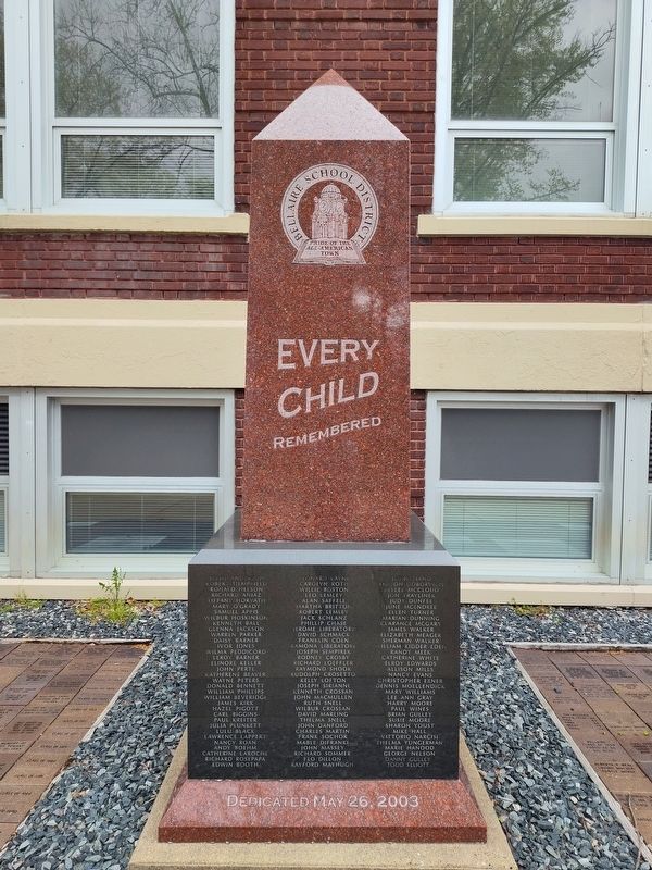 Every Child Remembered Marker. Click for full size. Every Child Remembered Marker image. Click for full size.