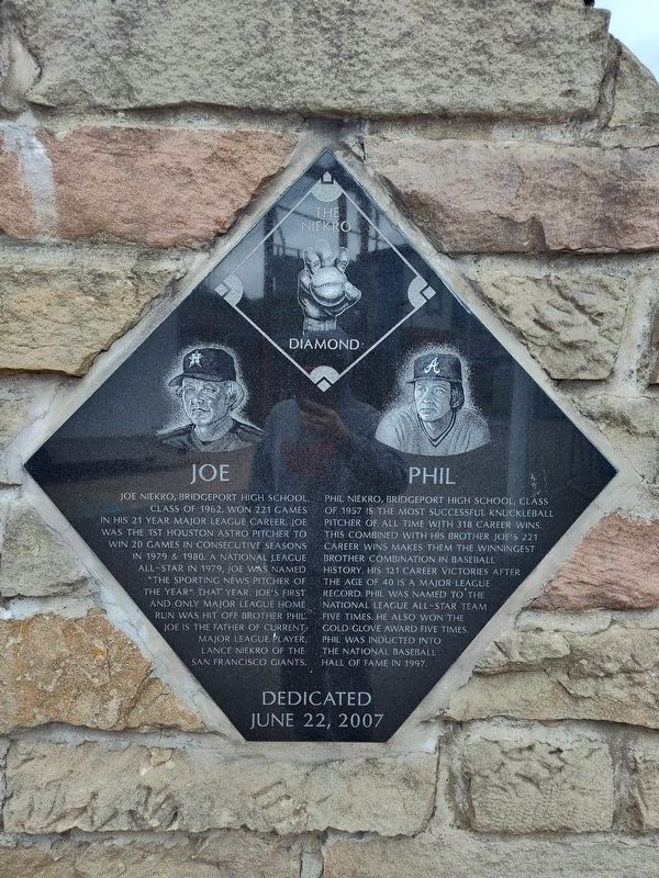 The Niekro Diamond Marker image. Click for full size.