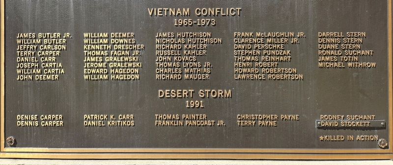 South Versailles Township Veterans Memorial. Click for full size. South Versailles Township Veterans Memorial image. Click for full size.