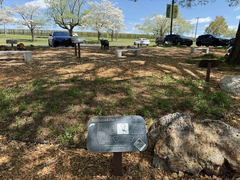 Sillimanite Marker. Click for full size. Sillimanite Marker image. Click for full size.