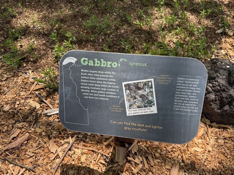 Gabbro Marker. Click for full size. Gabbro Marker image. Click for full size.