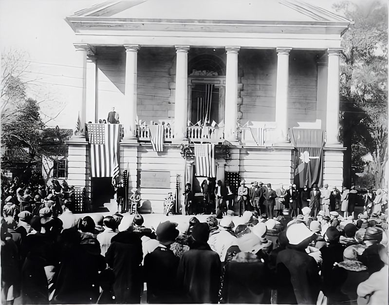 Georgetown County World War I Memorial Dedication Ceremony. Click for full size. Georgetown County World War I Memorial Dedication Ceremony image. Click for full size.