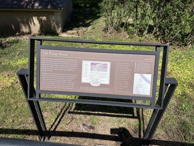 Old Pump House Marker image. Click for full size.