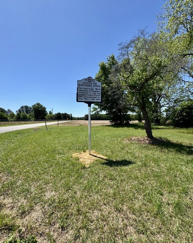 Citizens for Responsible Zoning Marker image. Click for full size.
