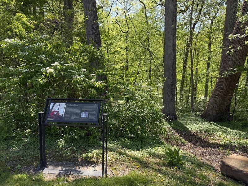 New Pump House Marker. Click for full size. New Pump House Marker image. Click for full size.