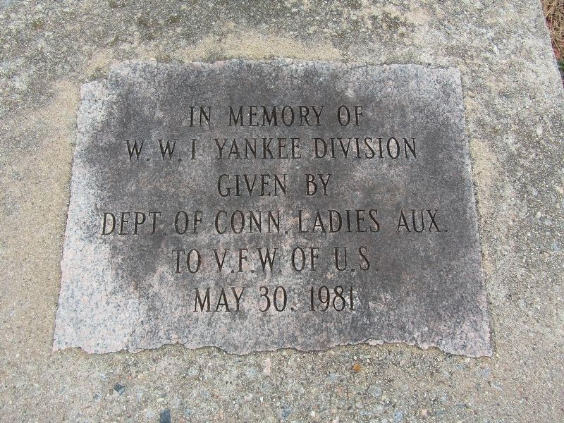 W.W.I Yankee Division Memorial Marker image. Click for full size.