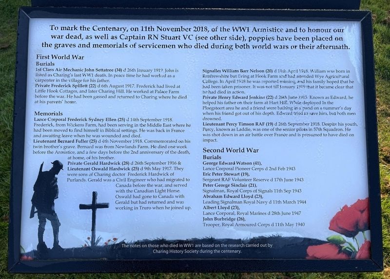 To mark the Centenary Marker. Click for full size. To mark the Centenary Marker image. Click for full size.