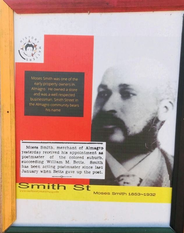 Smith St Marker. Click for full size. Smith St Marker image. Click for full size.