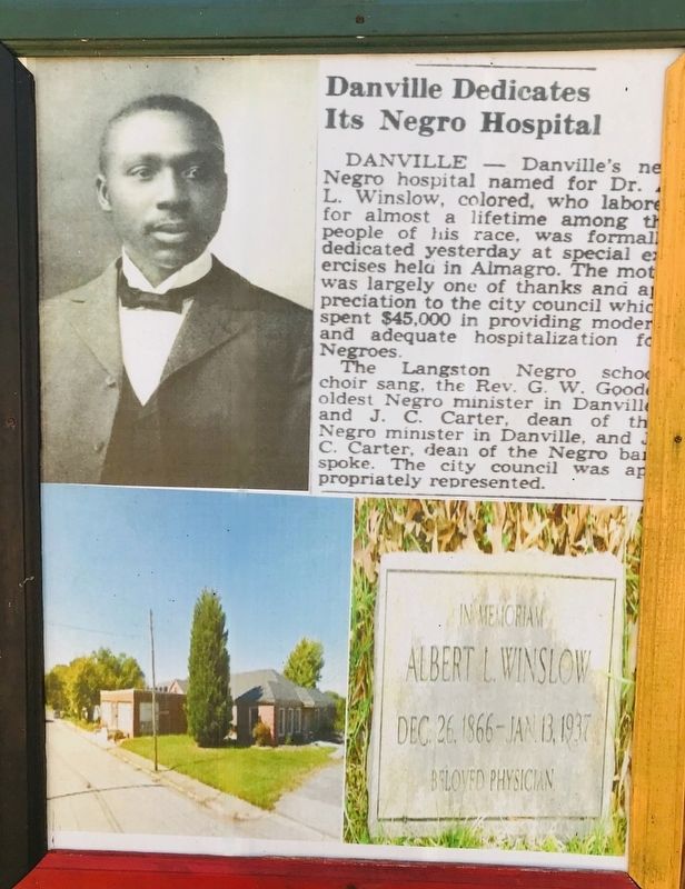 Dr. Albert Winslow. Click for full size. Dr. Albert Winslow image. Click for full size.