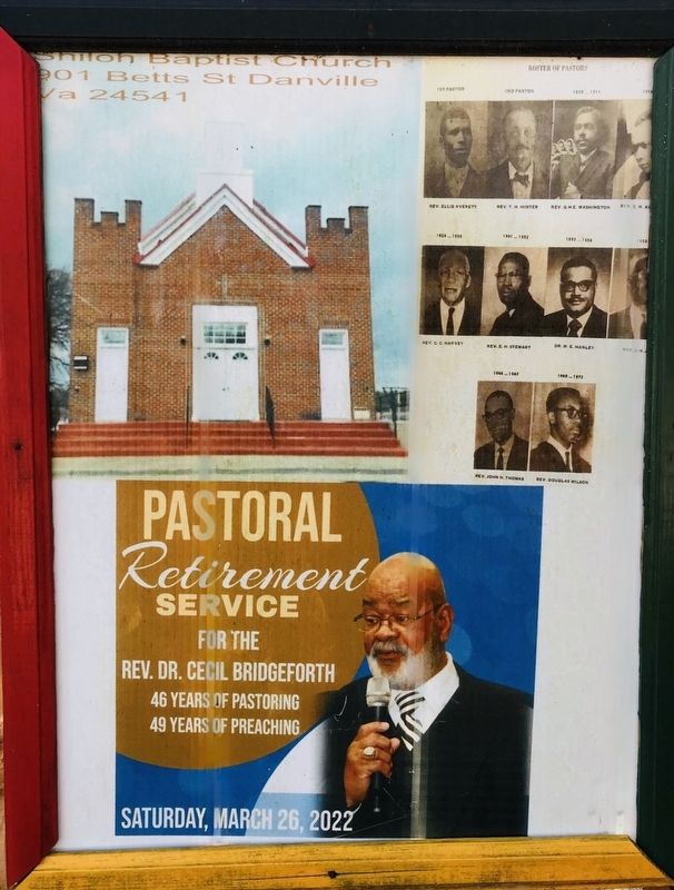 Shiloh Baptist Church. Click for full size. Shiloh Baptist Church image. Click for full size.