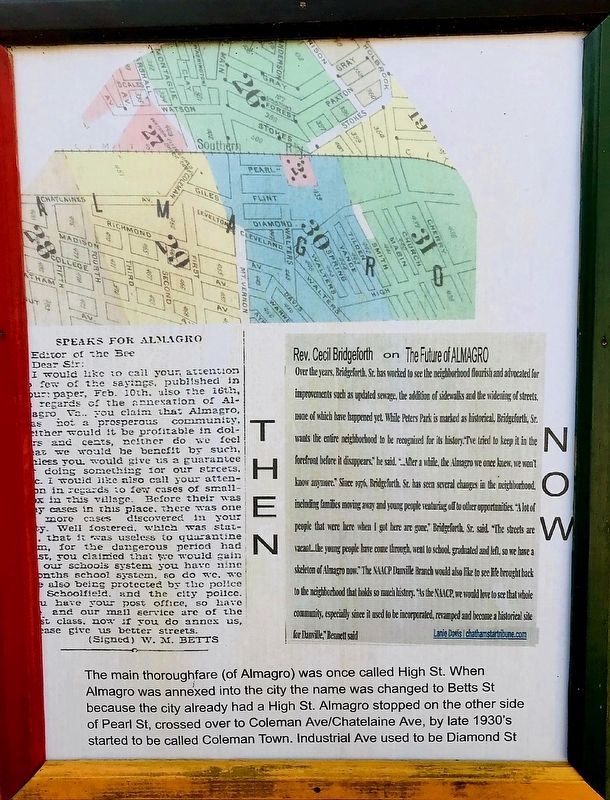 The main thoroughfare Marker image. Click for full size.
