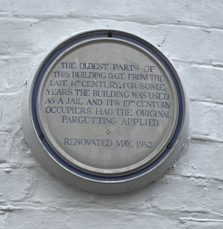 The Oldest Parts of this Building Marker. Click for full size. The Oldest Parts of this Building Marker image. Click for full size.
