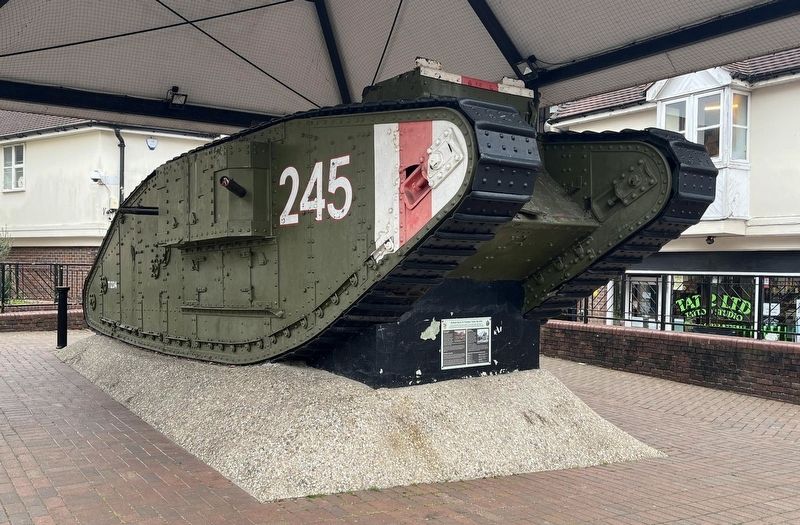 British Mark IV Female Tank Marker. Click for full size. British Mark IV Female Tank Marker image. Click for full size.