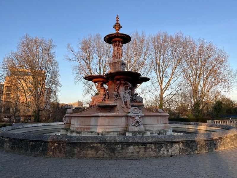 The Hubert Fountain. Click for full size. The Hubert Fountain image. Click for full size.