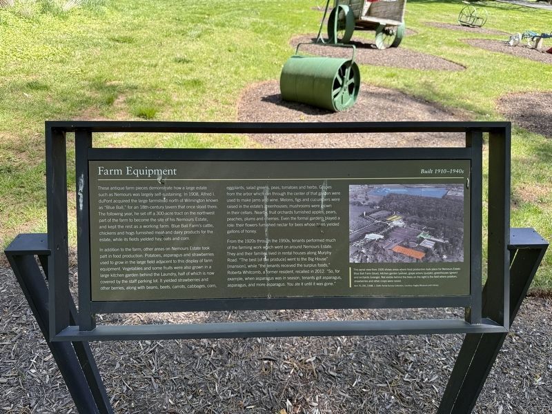 Farm Equipment Marker. Click for full size. Farm Equipment Marker image. Click for full size.