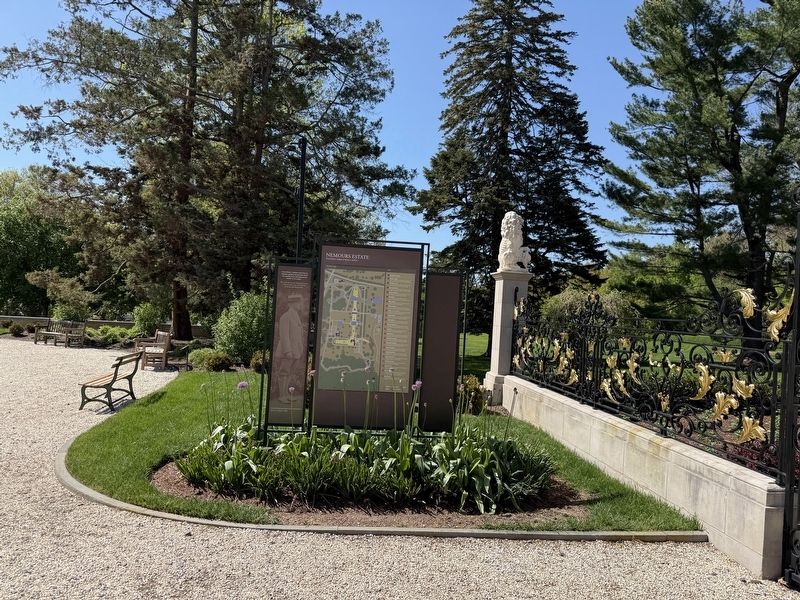 Nemours Estate Marker. Click for full size. Nemours Estate Marker image. Click for full size.