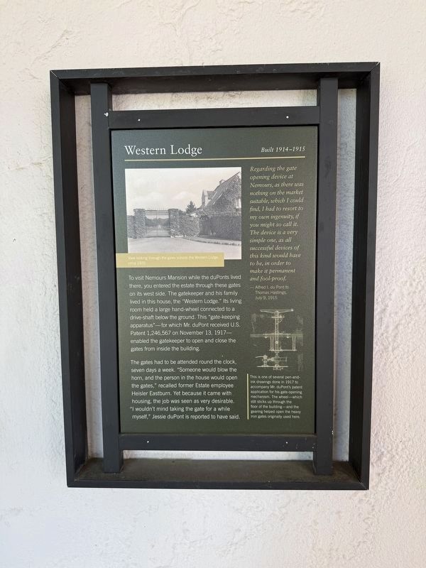 Western Lodge Marker. Click for full size. Western Lodge Marker image. Click for full size.