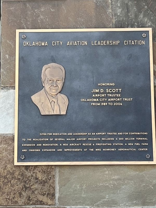 Jim D. Scott Marker. Click for full size. Jim D. Scott Marker image. Click for full size.
