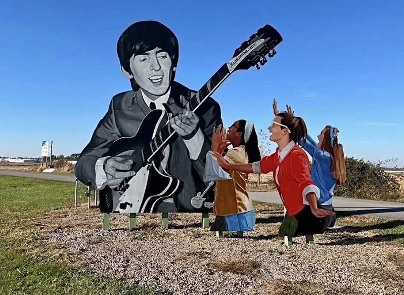 George Harrison Mural. Click for full size. George Harrison Mural image. Click for full size.