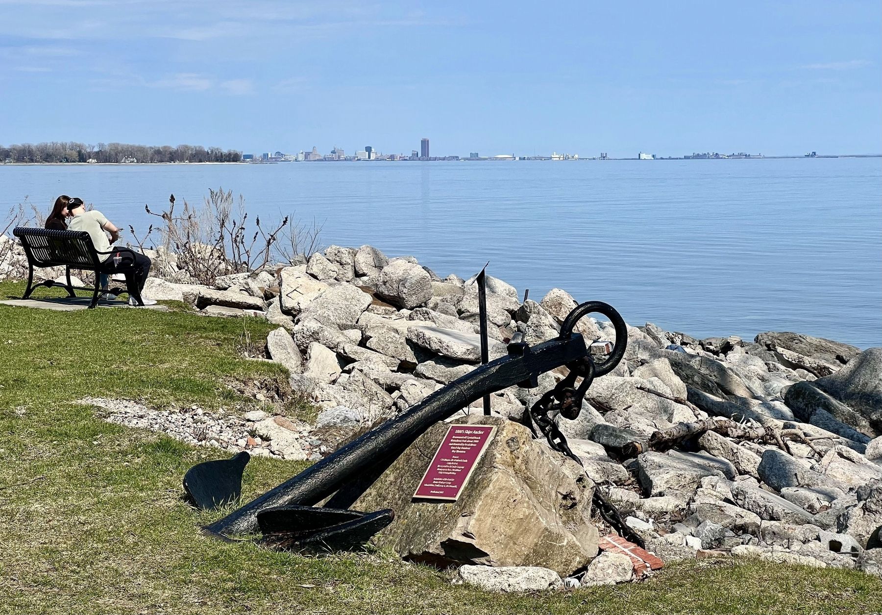 1800s Ship Anchor Marker. Click for full size. 1800s Ship Anchor Marker image. Click for full size.