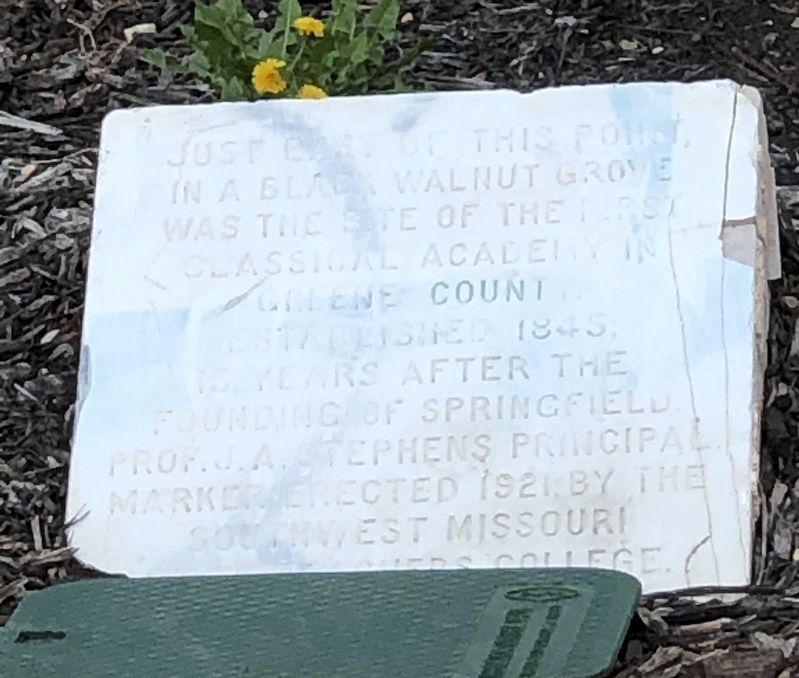 First Classical Academy in Greene County Marker. Click for full size. First Classical Academy in Greene County Marker image. Click for full size.