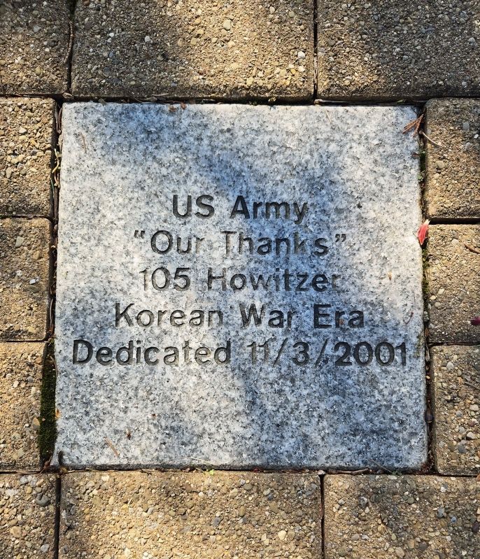 105 mm Howitzer Marker. Click for full size. 105 mm Howitzer Marker image. Click for full size.