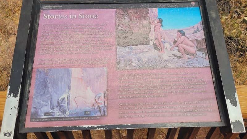 Stories in Stone Marker image. Click for full size.