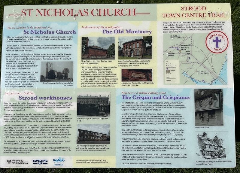 St Nicholas Church Marker. Click for full size. St Nicholas Church Marker image. Click for full size.