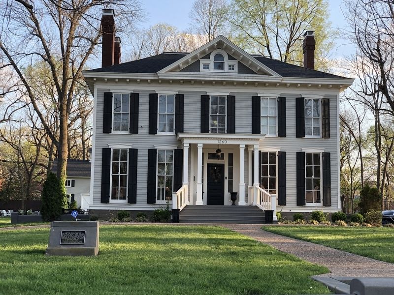 Booth-Dickey House Marker. Click for full size. Booth-Dickey House Marker image. Click for full size.