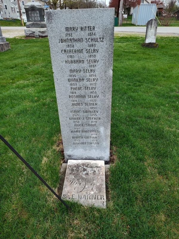 Methodist Church Graveyard Marker. Click for full size. Methodist Church Graveyard Marker image. Click for full size.