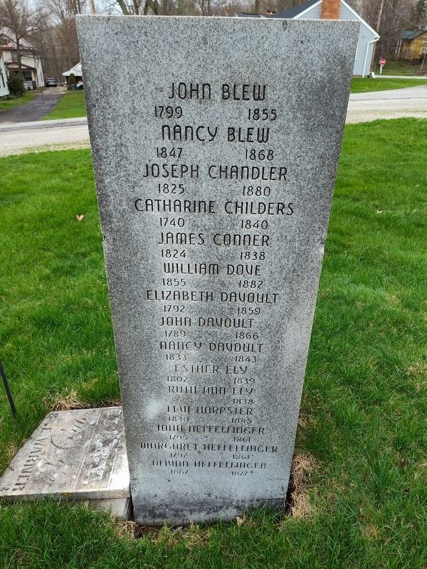 Methodist Church Graveyard Marker. Click for full size. Methodist Church Graveyard Marker image. Click for full size.