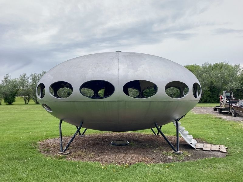 Futuro House. Click for full size. Futuro House image. Click for full size.