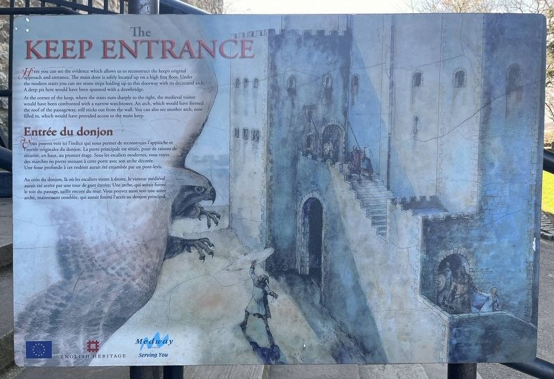 The Keep Entrance Marker. Click for full size. The Keep Entrance Marker image. Click for full size.