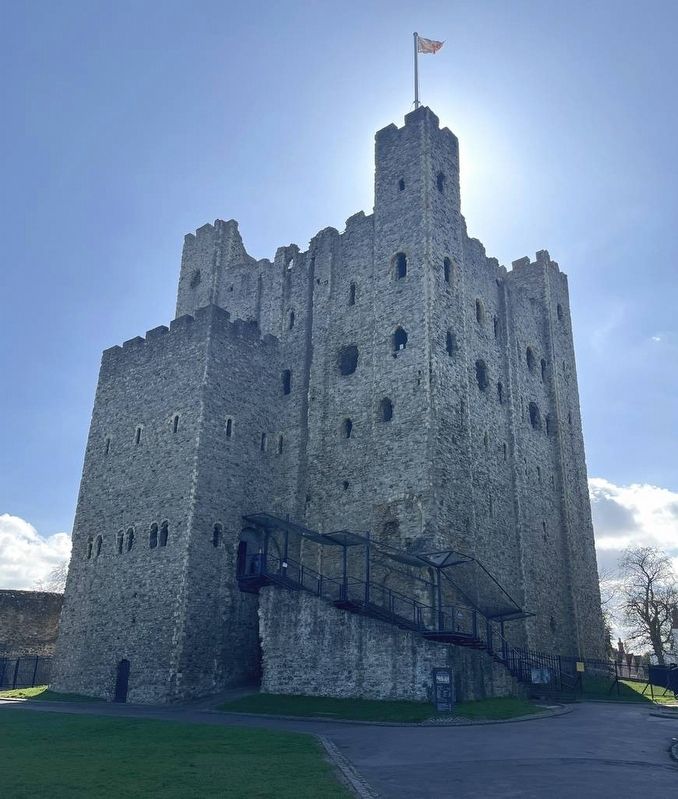 Rochester Castle Keep. Click for full size. Rochester Castle Keep image. Click for full size.