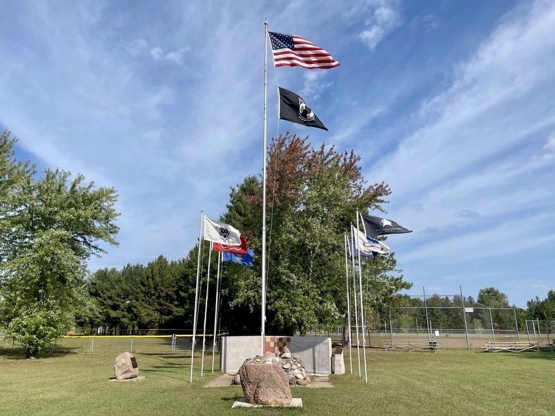 Plainfield Veterans Memorial. Click for full size. Plainfield Veterans Memorial image. Click for full size.
