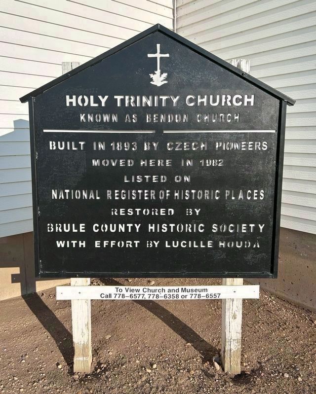 Holy Trinity Church Sign. Click for full size. Holy Trinity Church Sign image. Click for full size.
