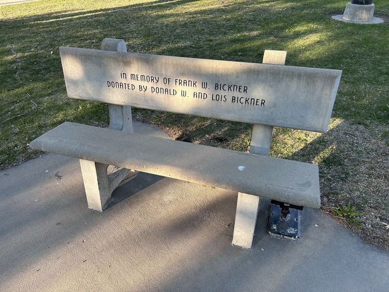 Northeast Kimball Veterans Memorial Bench image. Click for full size.