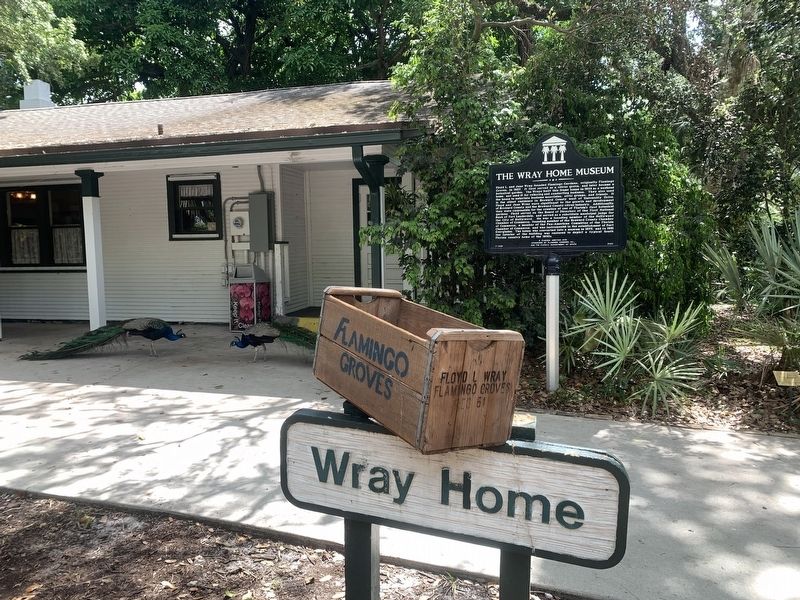 The Wray House Museum Marker. Click for full size. The Wray House Museum Marker image. Click for full size.