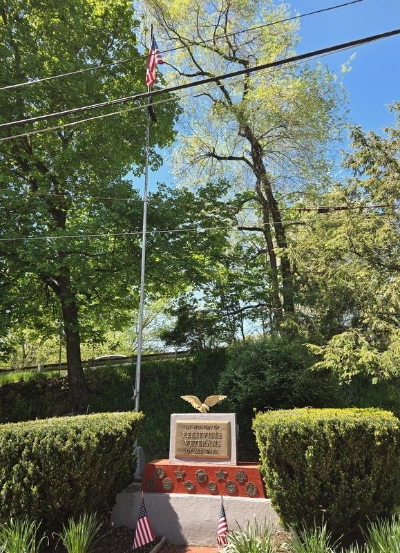 Reeseville Veterans Memorial. Click for full size. Reeseville Veterans Memorial image. Click for full size.