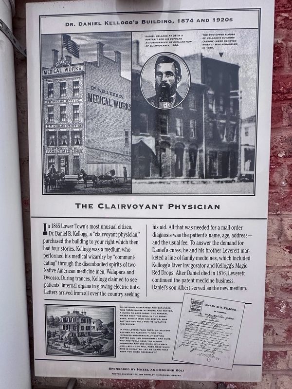 The Clairvoyant Physician Marker. Click for full size. The Clairvoyant Physician Marker image. Click for full size.