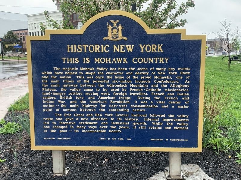 This is Mohawk Country Marker image. Click for full size.