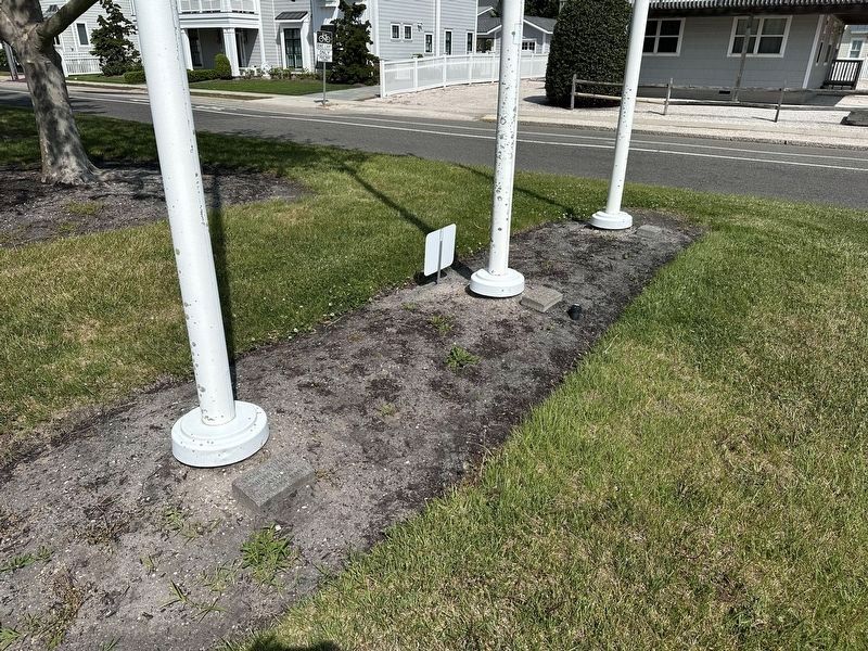 Stone Harbor Lions Club Salutes our Veterans Marker - wide view. Click for full size. Stone Harbor Lions Club Salutes our Veterans Marker - wide view image. Click for full size.