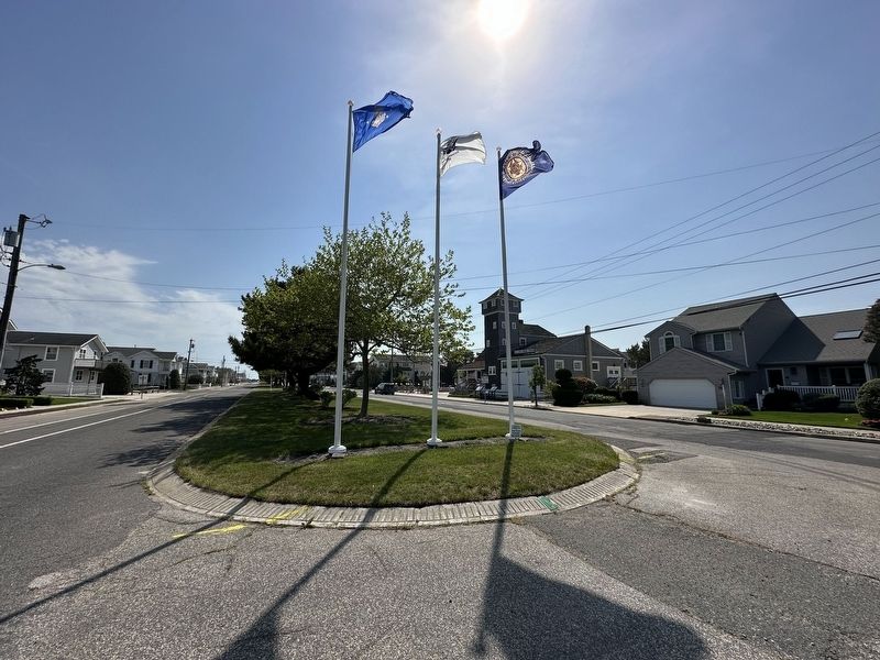 In Honor of our Veterans Marker - flag pole display. Click for full size. In Honor of our Veterans Marker - flag pole display image. Click for full size.