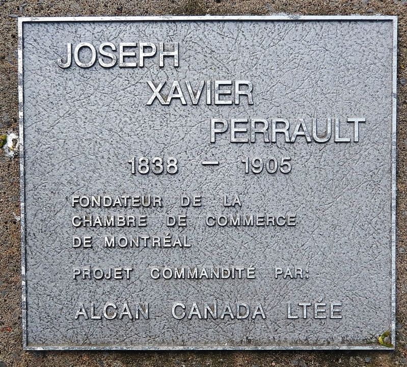 Joseph Xavier Perrault Marker. Click for full size. Joseph Xavier Perrault Marker image. Click for full size.