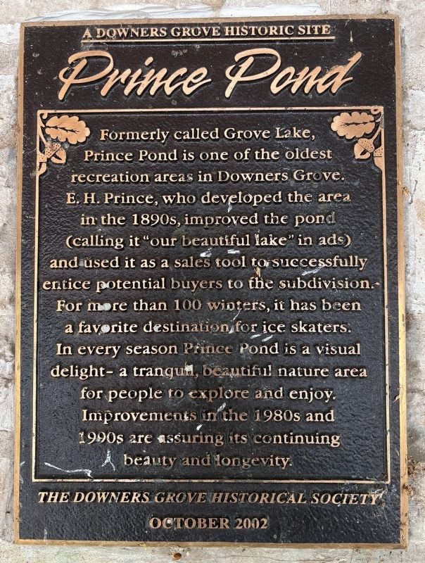 Prince Pond Marker image. Click for full size.