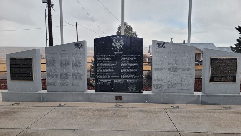 Bicknell Town History Marker image. Click for full size.
