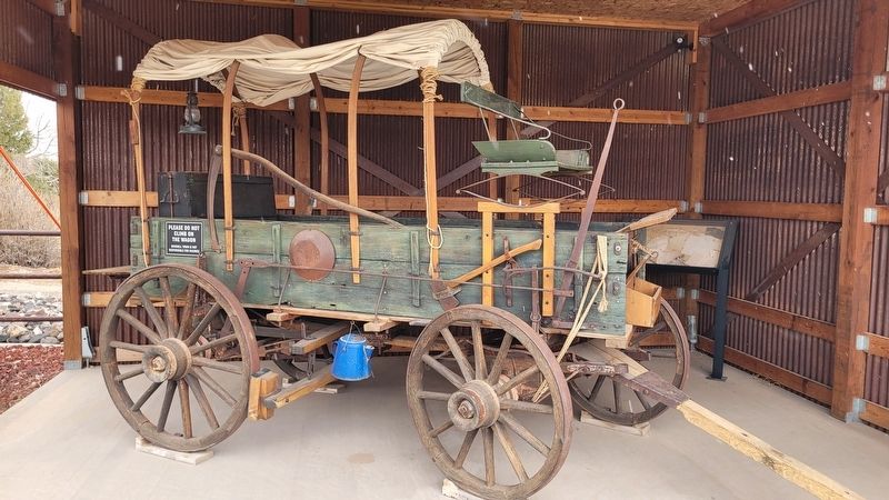 Early Wagon restored and donated by Warner and Maggie Stewart image. Click for full size.