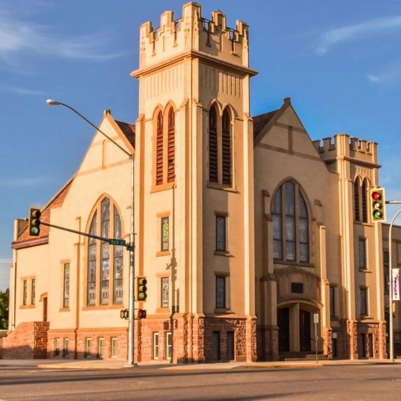 First Presbyterian Church, Miles City, Montana image. Click for full size.