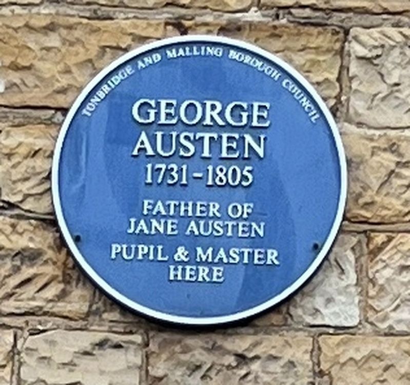 George Austen 1731-1805 Marker. Click for full size. George Austen 1731-1805 Marker image. Click for full size.