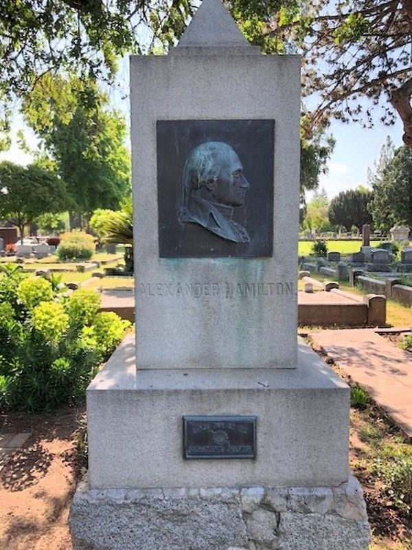 Alexander Hamilton Obelisk. Click for full size. Alexander Hamilton Obelisk image. Click for full size.